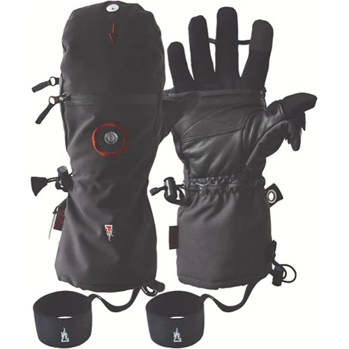 The Heat Company Heat 3 Smart Mittens/Gloves (Size 13, Tarmac Green) - Image 3