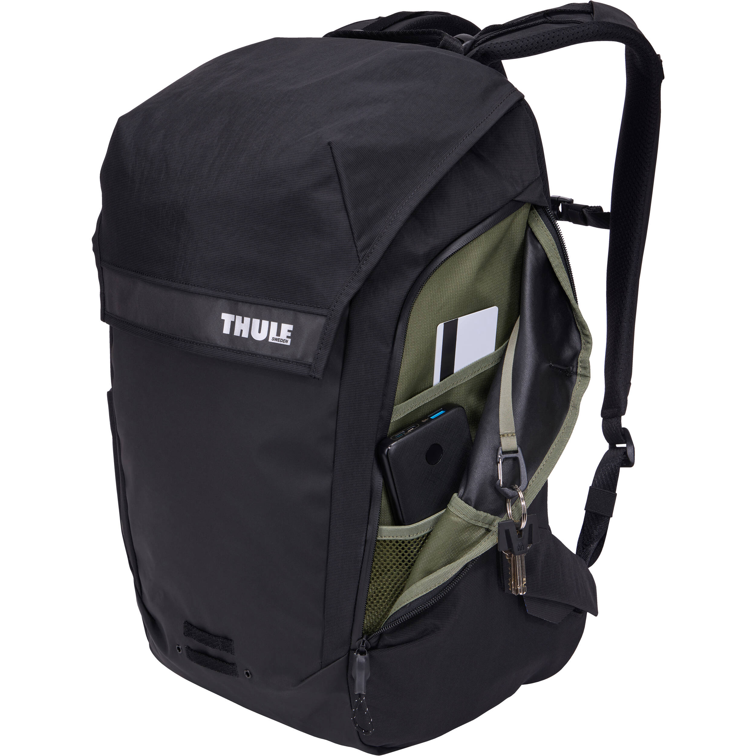 Thule Paramount Bike Commute Backpack (Black, 28L) - Image 6