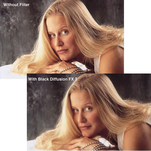 Tiffen 4 x 5.65" Black Diffusion/FX 2 Filter - Image 2