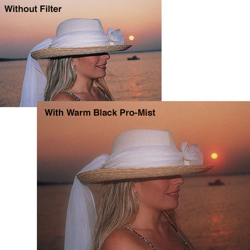 Tiffen 55mm Warm Black Pro-Mist 1/2 Filter - Image 3