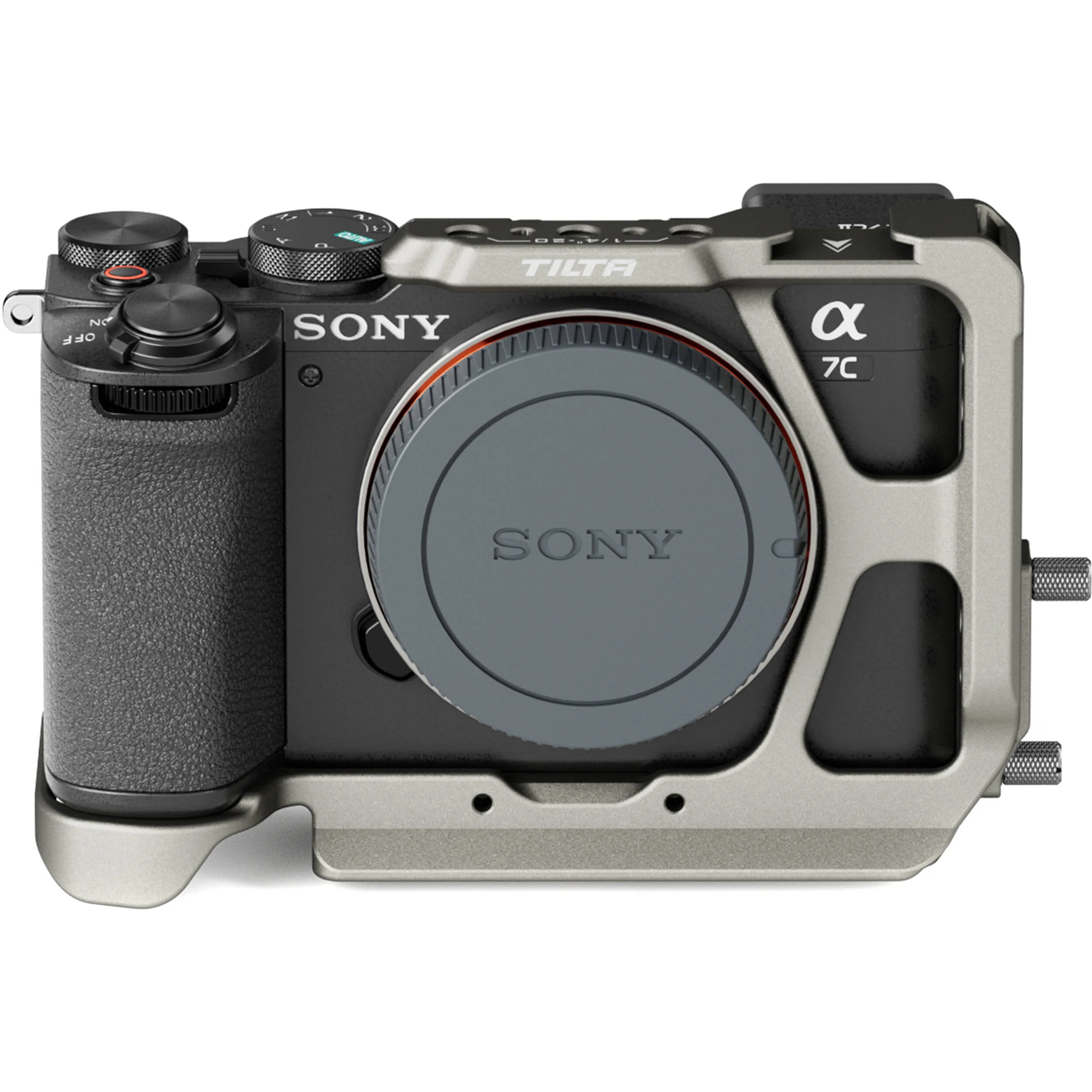 Tilta Half Camera Cage for Sony a7C II & a7CR (Titanium Gray) - Image 3