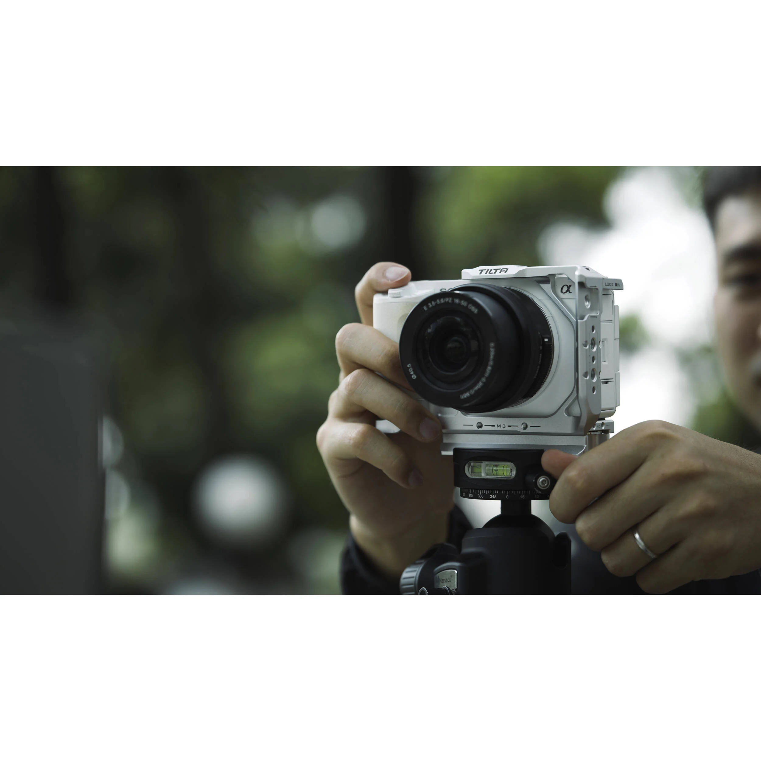 Tilta Half Camera Cage for Sony ZV-E1 (Silver) - Image 5