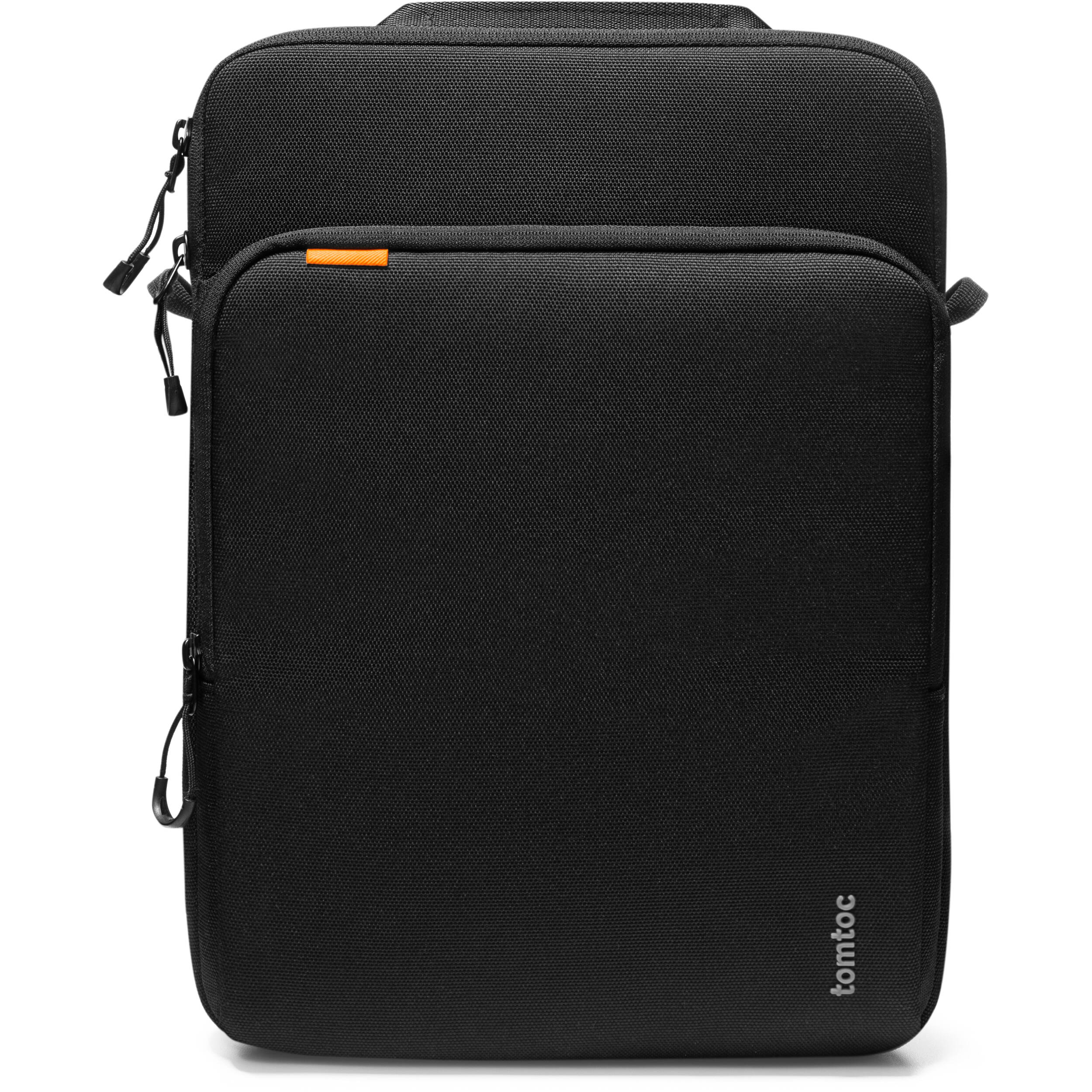 tomtoc DefenderACE-A03 Shoulder Bag for 13.5" Laptop (Black) - Image 3