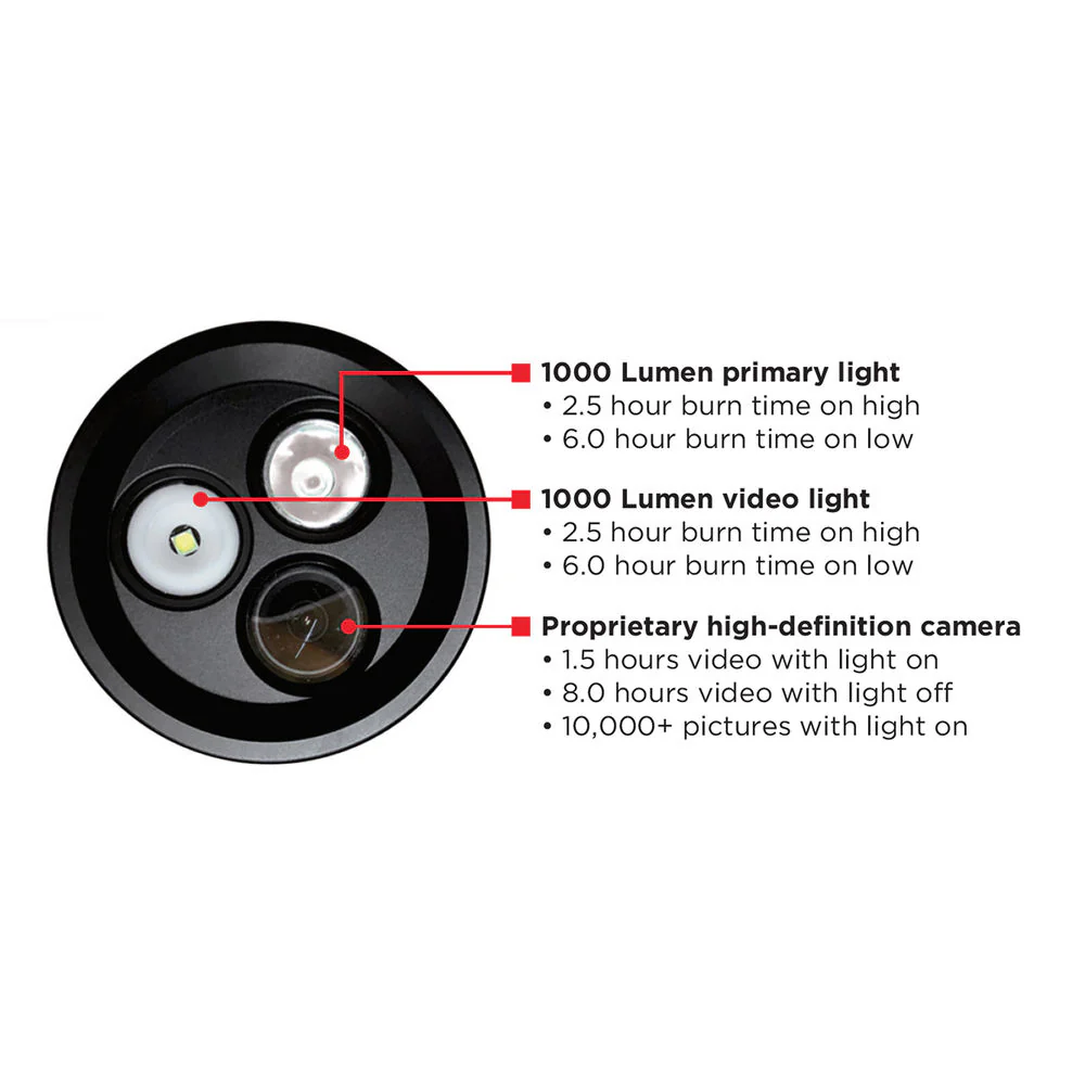 Tovatec Mera Dive Light with Camera - Image 6