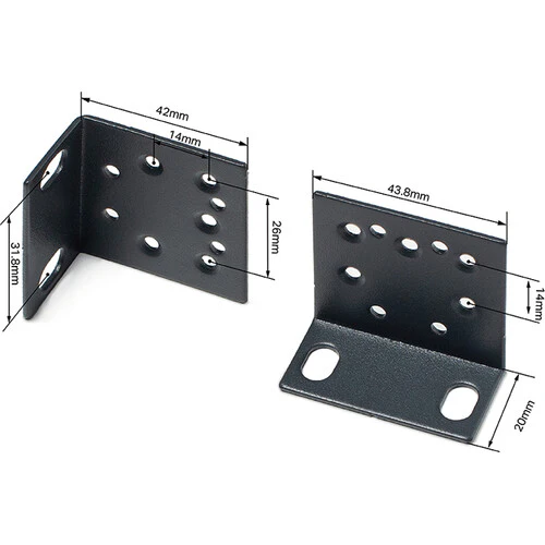 TP-Link 19" Switch 2-Piece Rack Mount Kit - Image 2