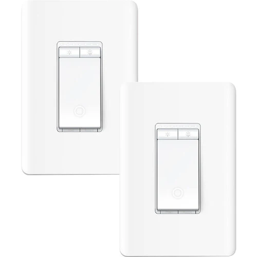 TP-Link Tapo S500D Smart Wi-Fi Light Switch & Dimmer (2-Pack)