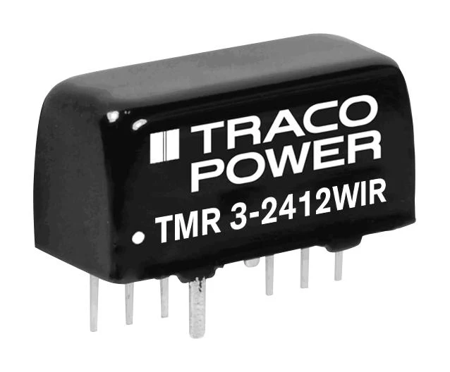 Tracopower TMR 3-2410WIR Isolated Board Mount DC/DC Converter 1 Output 3 W 3.3 V 700 mA