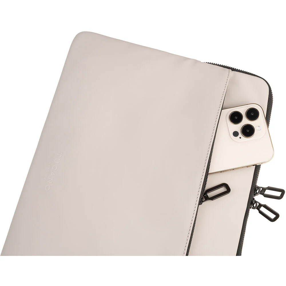 Tucano Gommo 15-16" Laptop Sleeve (Gray) - Image 4