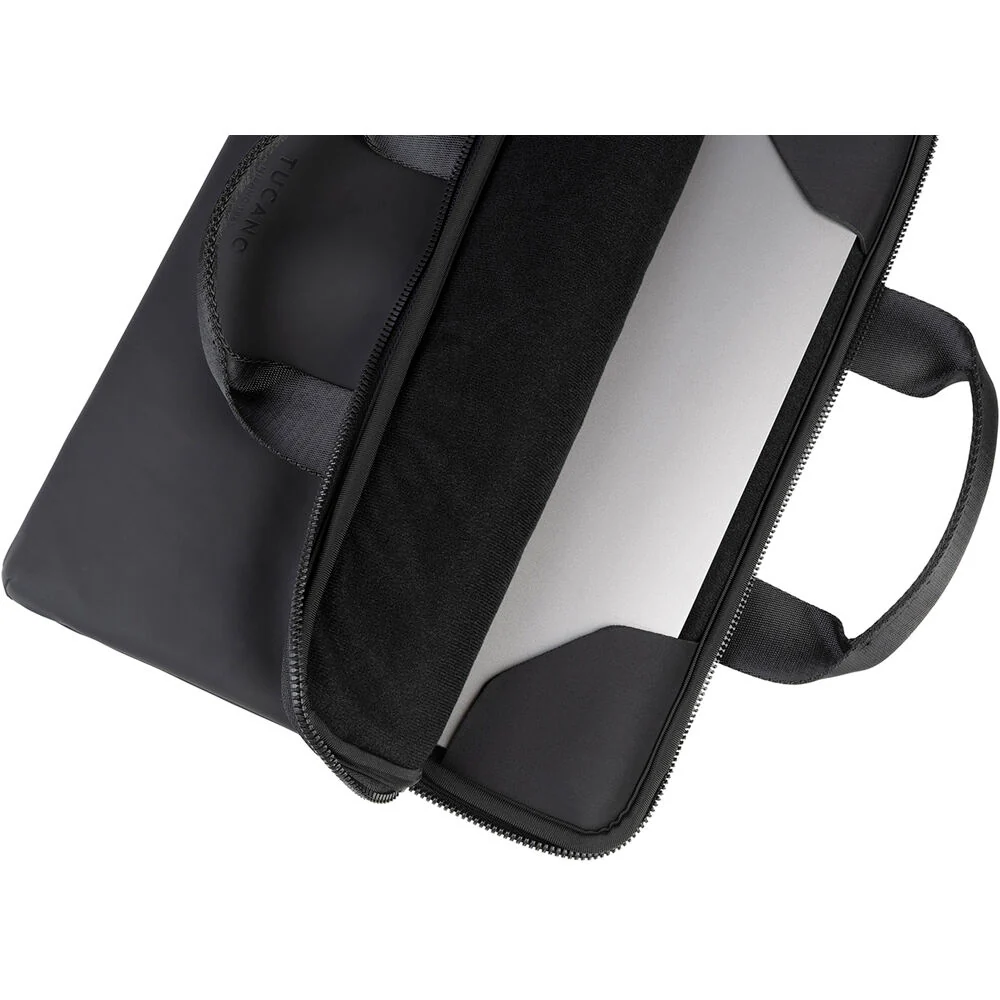 Tucano Gommo 15-16" Slim Brief Laptop Bag (Black) - Image 6