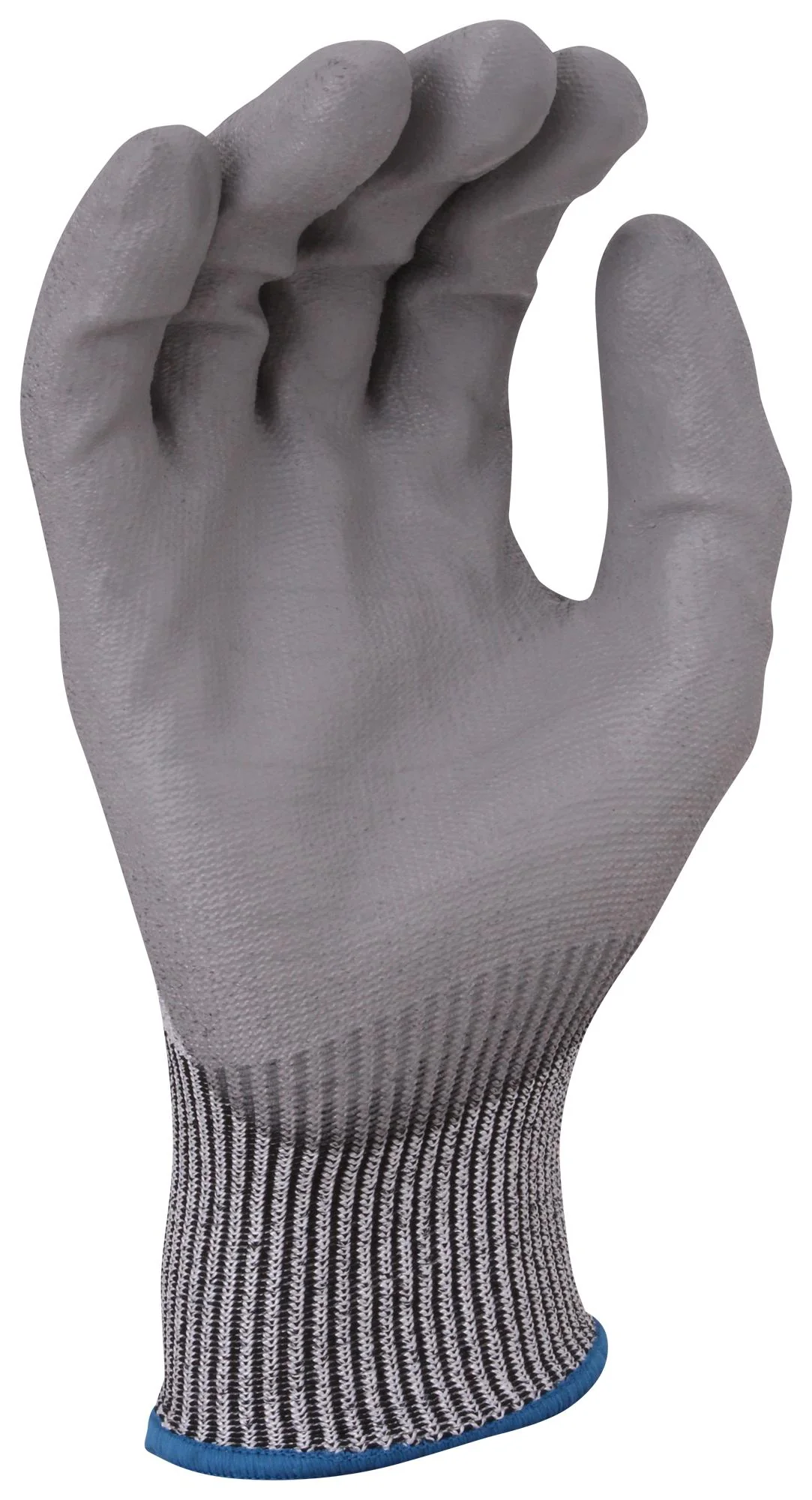 UCI G/HANTEX-HX5/PU/09 Safety Gloves, HPPE (High-Performance Polyethylene), Knit Wrist, Grey, L, Hantex HX5PU Series - Image 2