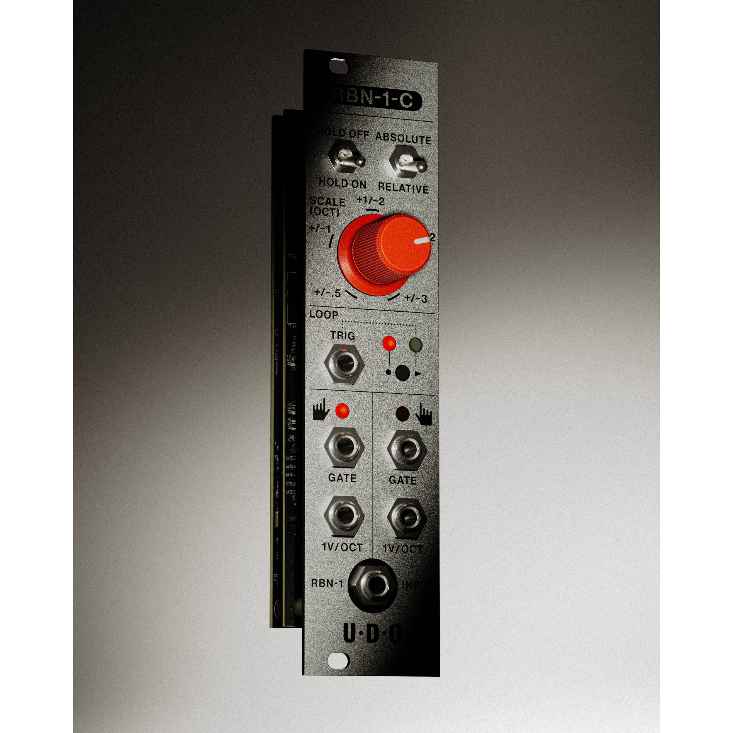 UDO Audio RBN-1-C Performance Ribbon Controller Module for Eurorack (6 HP) - Image 4