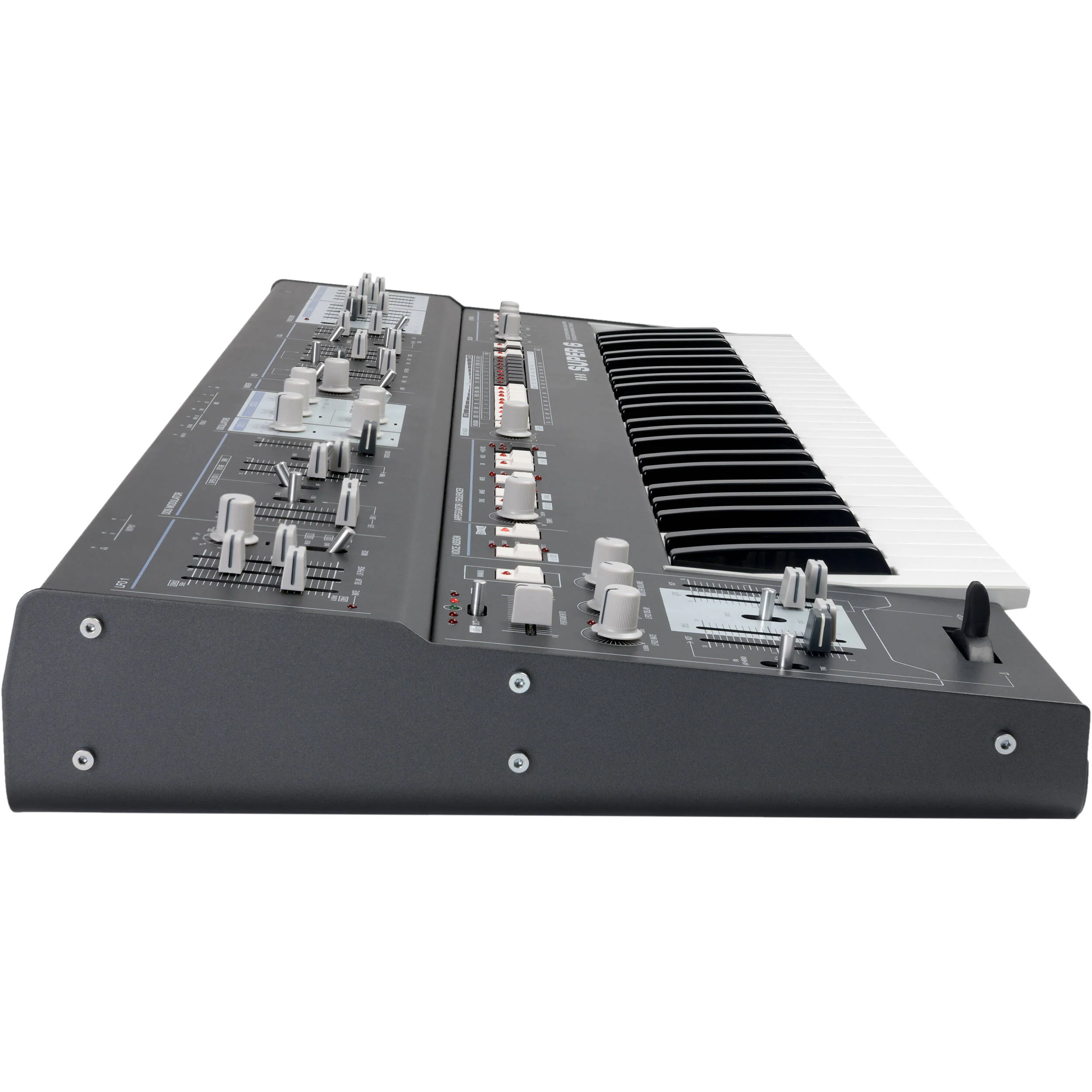 UDO Audio Super 6 Digital-Analog Hybrid Synthesizer (Black) - Image 5