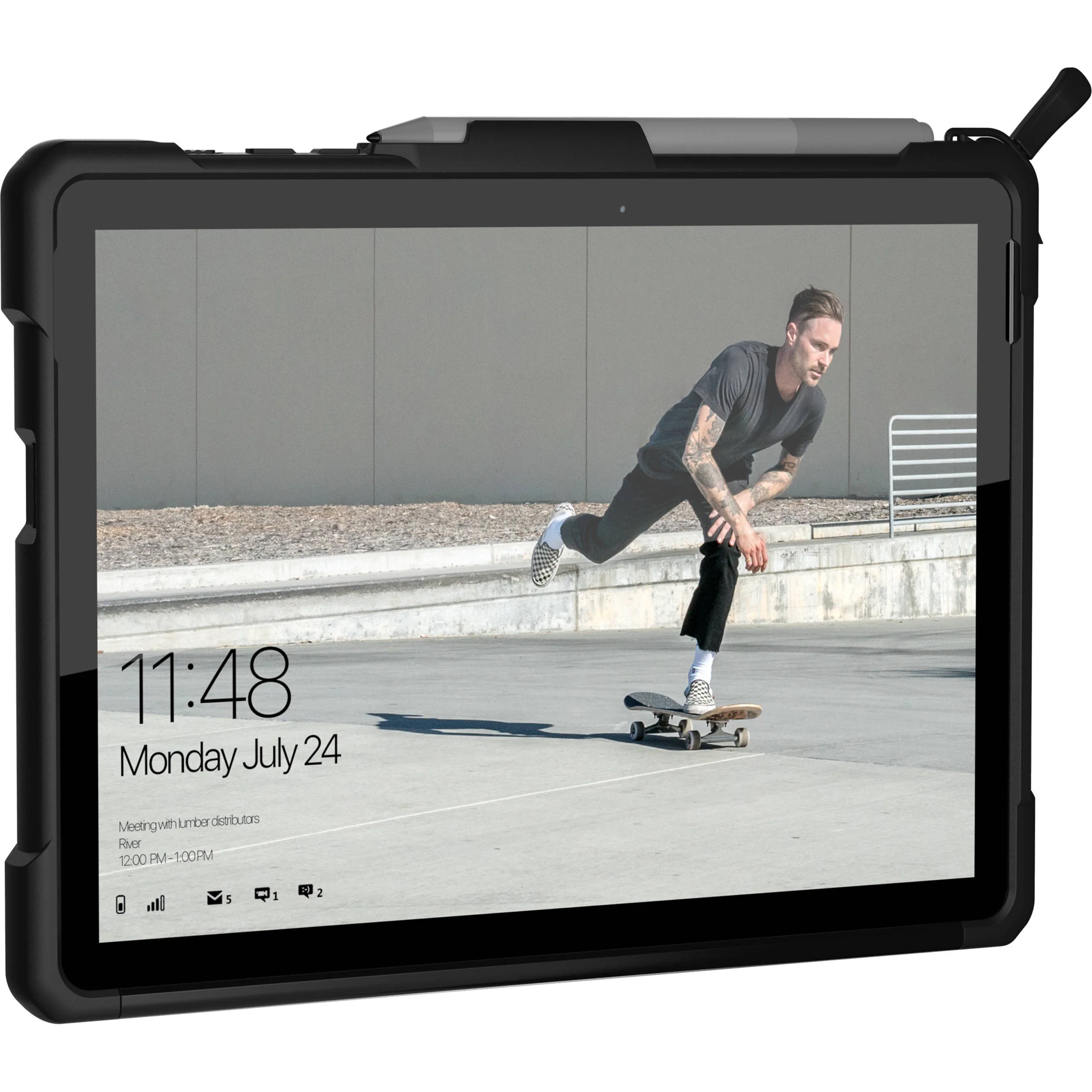 Urban Armor Gear Metropolis Case for Microsoft Surface Go (Black) - Image 6