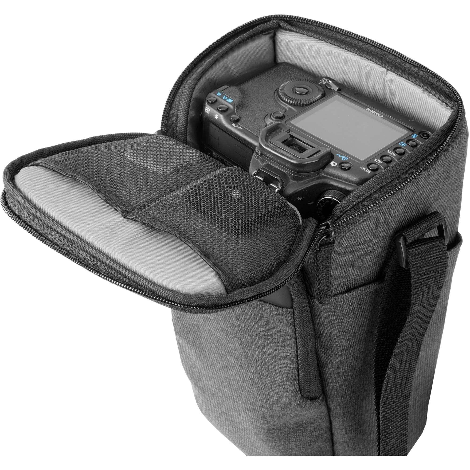 Vanguard Vesta Aspire 16Z Shoulder Zoom Bag (Gray, 5.3L) - Image 5