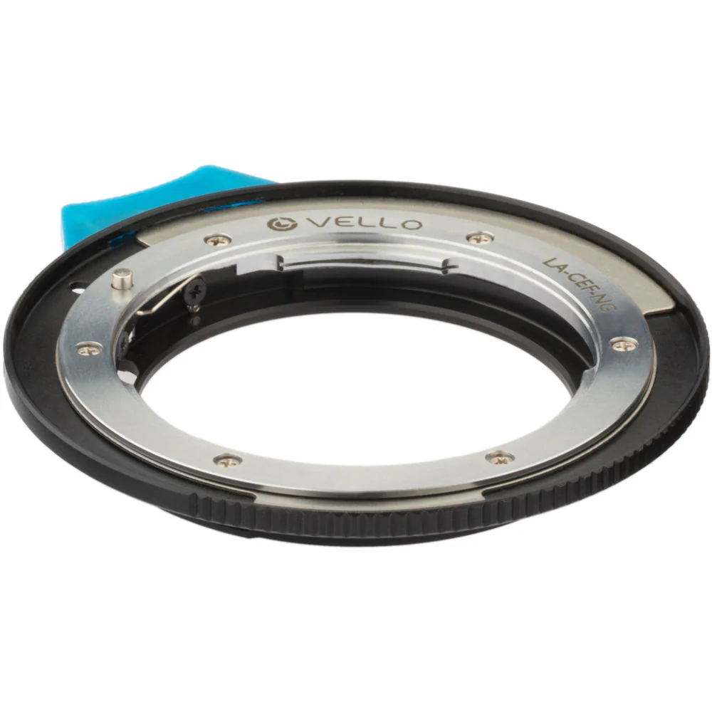 Vello Nikon F-Mount G Lens to Canon EF/EF-S-Mount Camera Lens Adapter with Aperture Control - Image 2