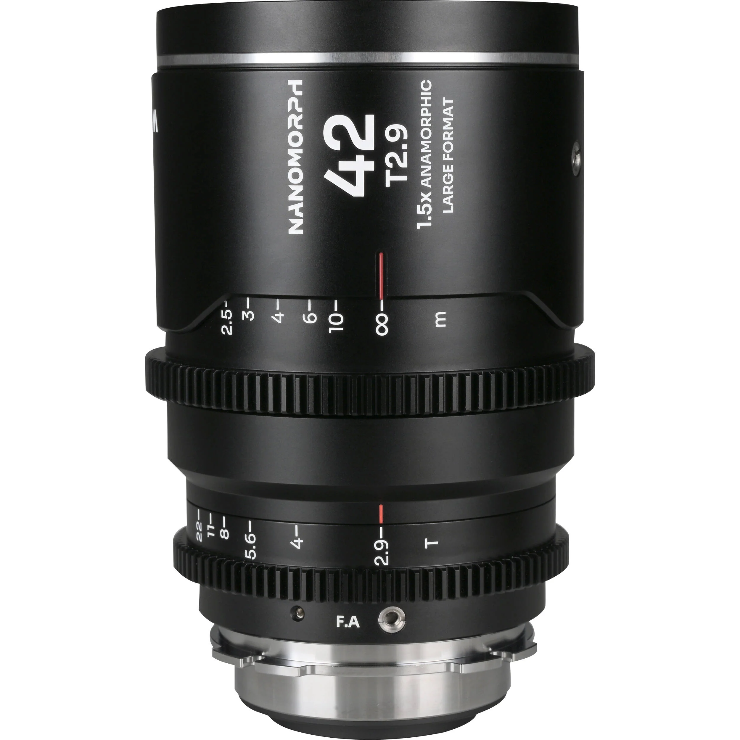 Venus Optics Laowa Nanomorph 42mm T2.9 LF Anamorphic Lens (ARRI PL & Canon EF, Silver Flare)