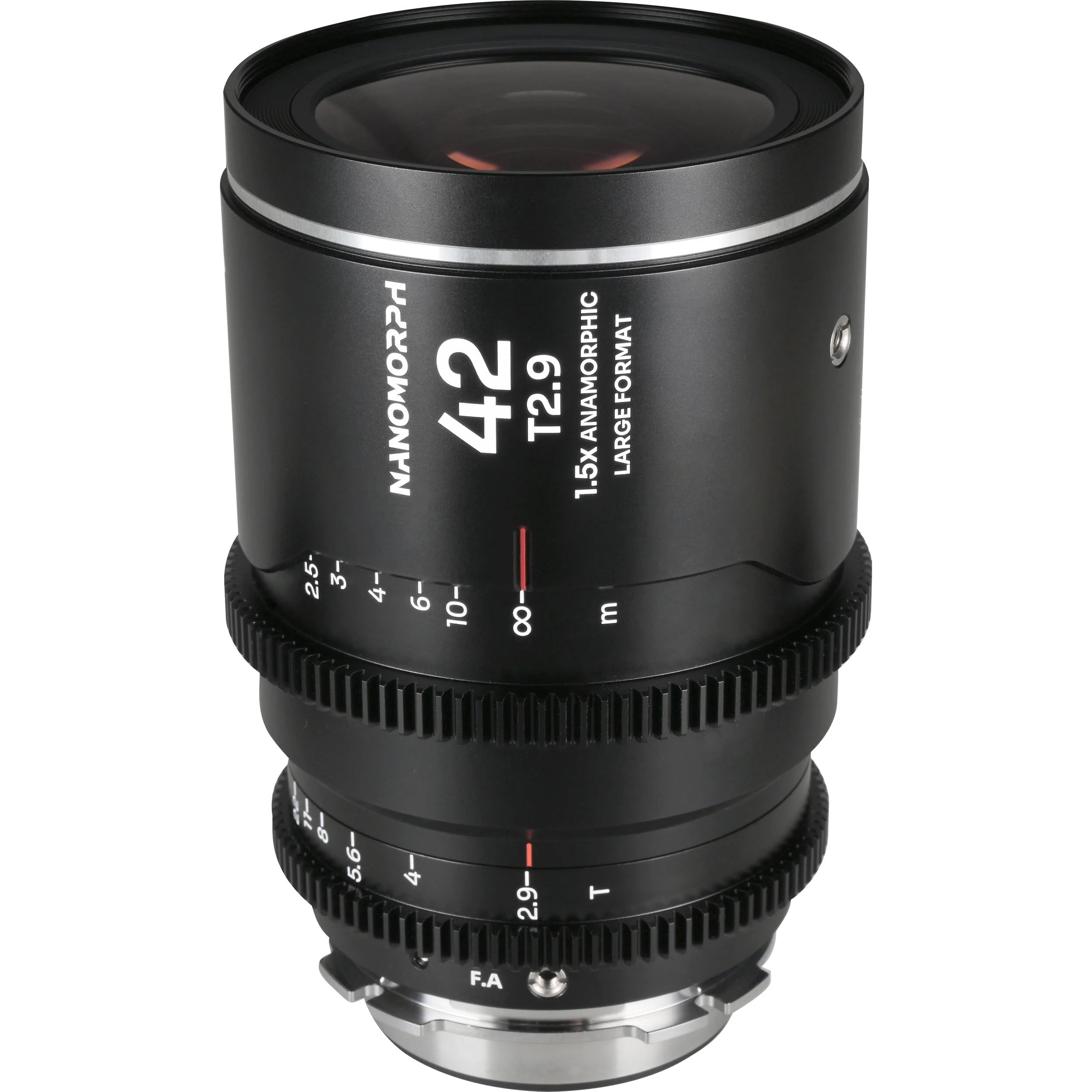 Venus Optics Laowa Nanomorph 42mm T2.9 LF Anamorphic Lens (ARRI PL & Canon EF, Silver Flare) - Image 2