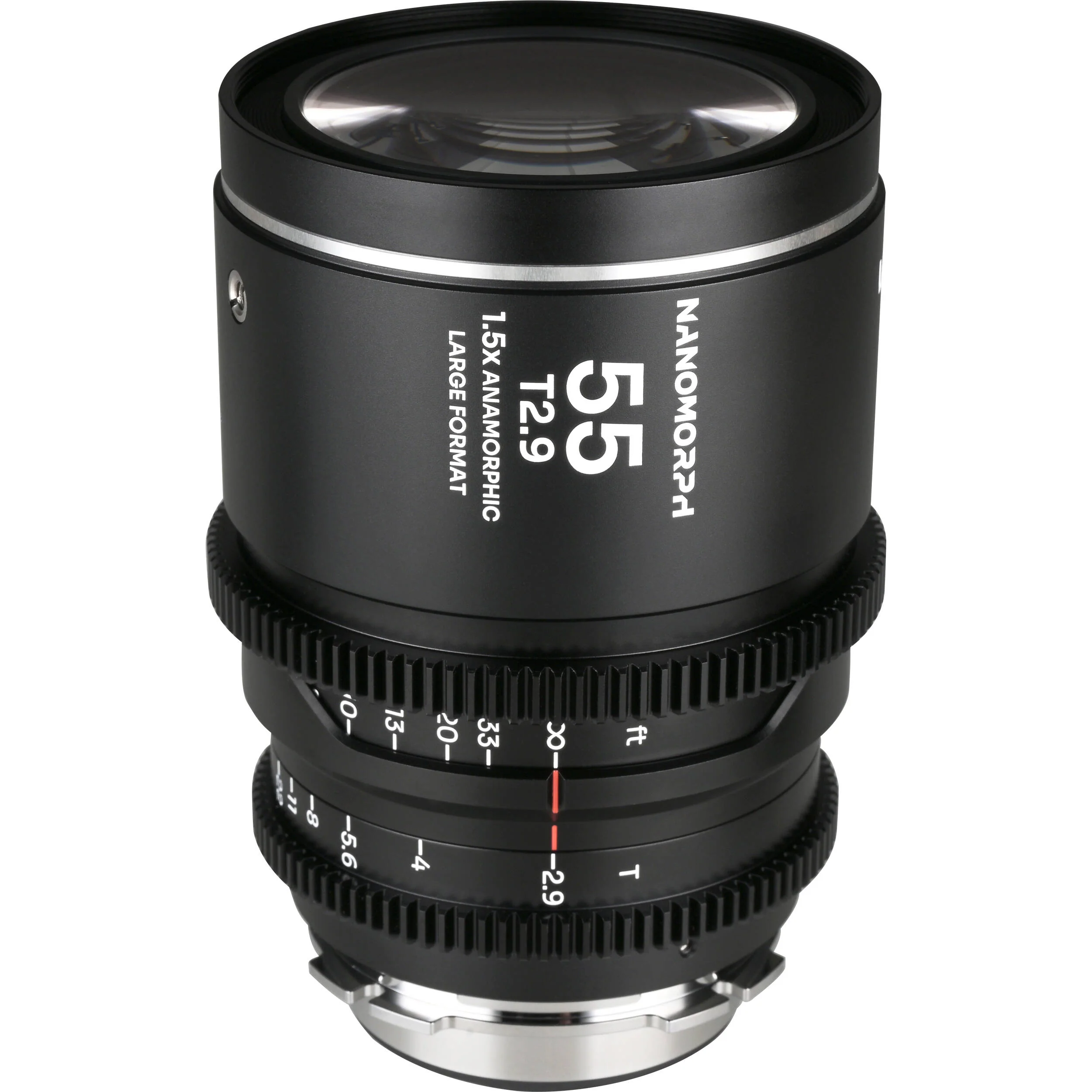 Venus Optics Laowa Nanomorph 55mm T2.9 1.5x LF Anamorphic Lens (ARRI PL & Canon EF, Silver Flare) - Image 2