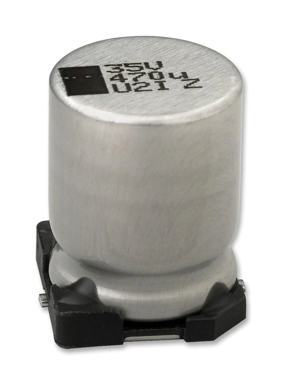 Vishay MAL215099906E3 MAL215099906E3 SMD Aluminium Electrolytic Capacitor Radial Can - 68 µF 100 V 5000 Hours @ 105°C Polar