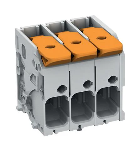 Wago 2606-1106/020-000 Wire-To-Board Terminal Block 7.5 mm 6 Ways 20 AWG 8 10 mm² Push In New