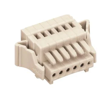 Wago 733-110/037-000 733-110/037-000 Pluggable Terminal Block 2.5 mm 10 Ways 28AWG to 20AWG 0.5 mm² Clamp 6 A