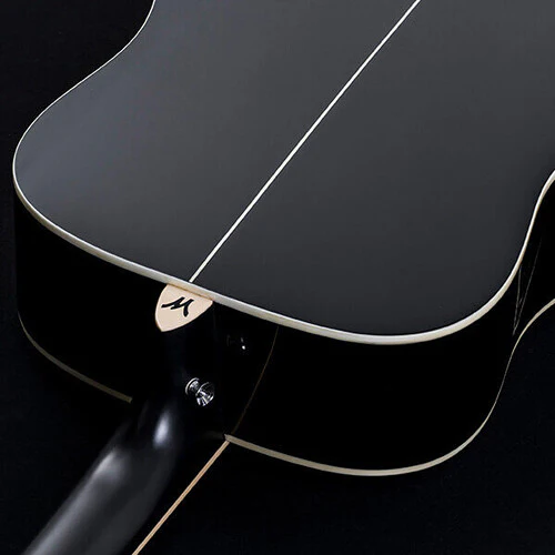 Washburn Deep Forest Burl D Dreadnought Acoustic Guitar (Black Fade) - Image 6