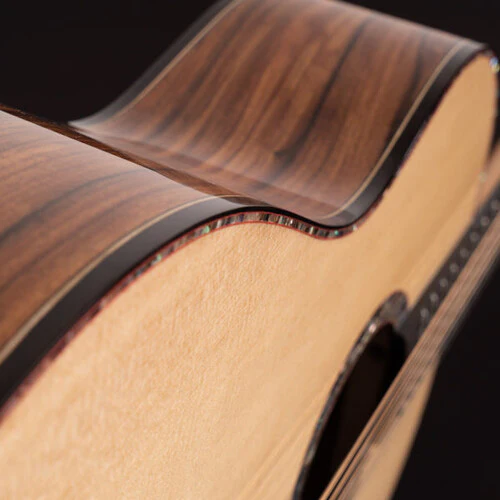 Washburn Elegante S24S Bella Tono Studio Acoustic Guitar (Gloss Natural) - Image 3