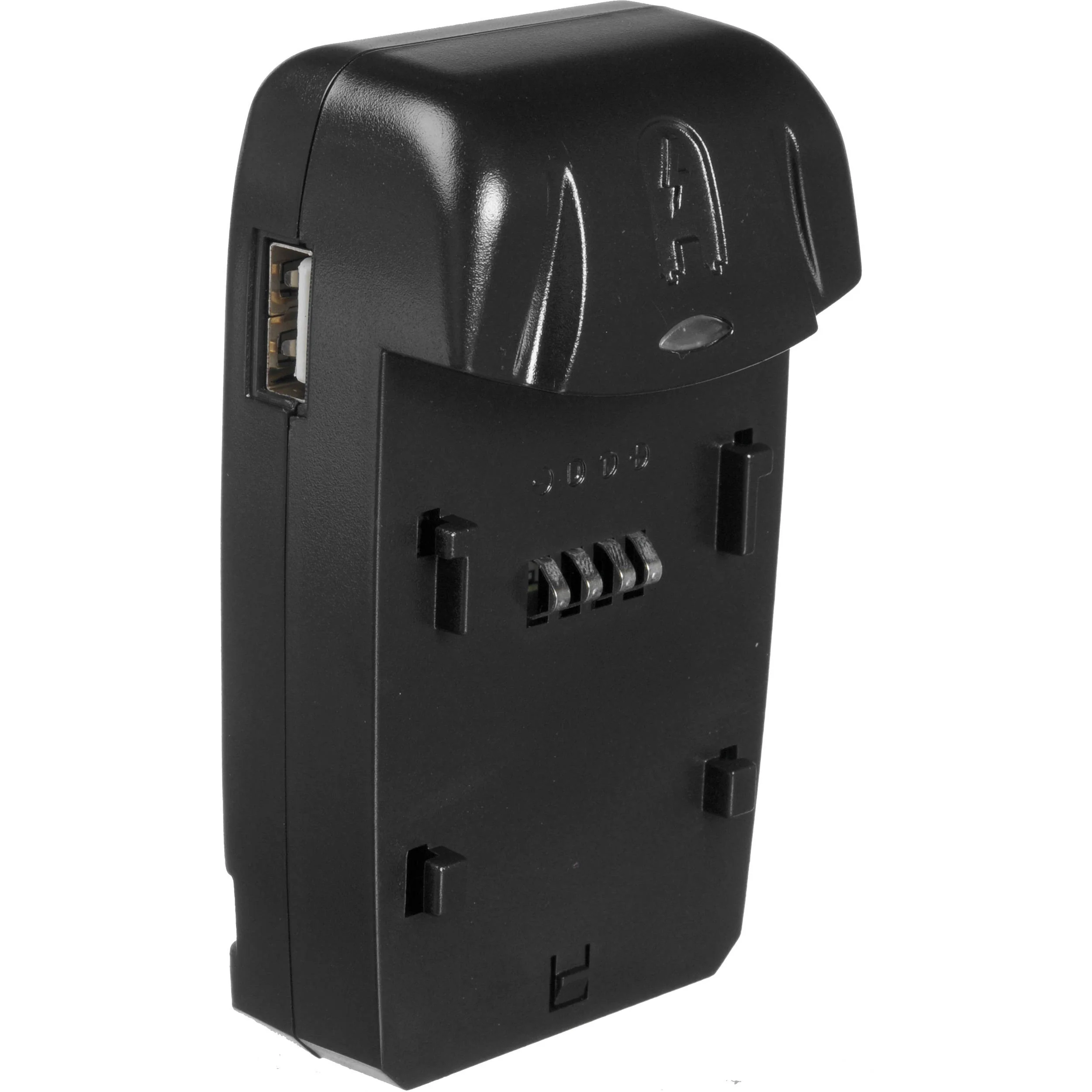Watson Compact AC/DC Charger Kit with Battery Adapter Plate for NP-FC11 or NP-FC10 - Image 2
