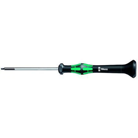 Wera 05118064001 2054 1.3mm x 1 9/16" Kraftform Series Hex-Plus Micro Screwdriver 24T3972
