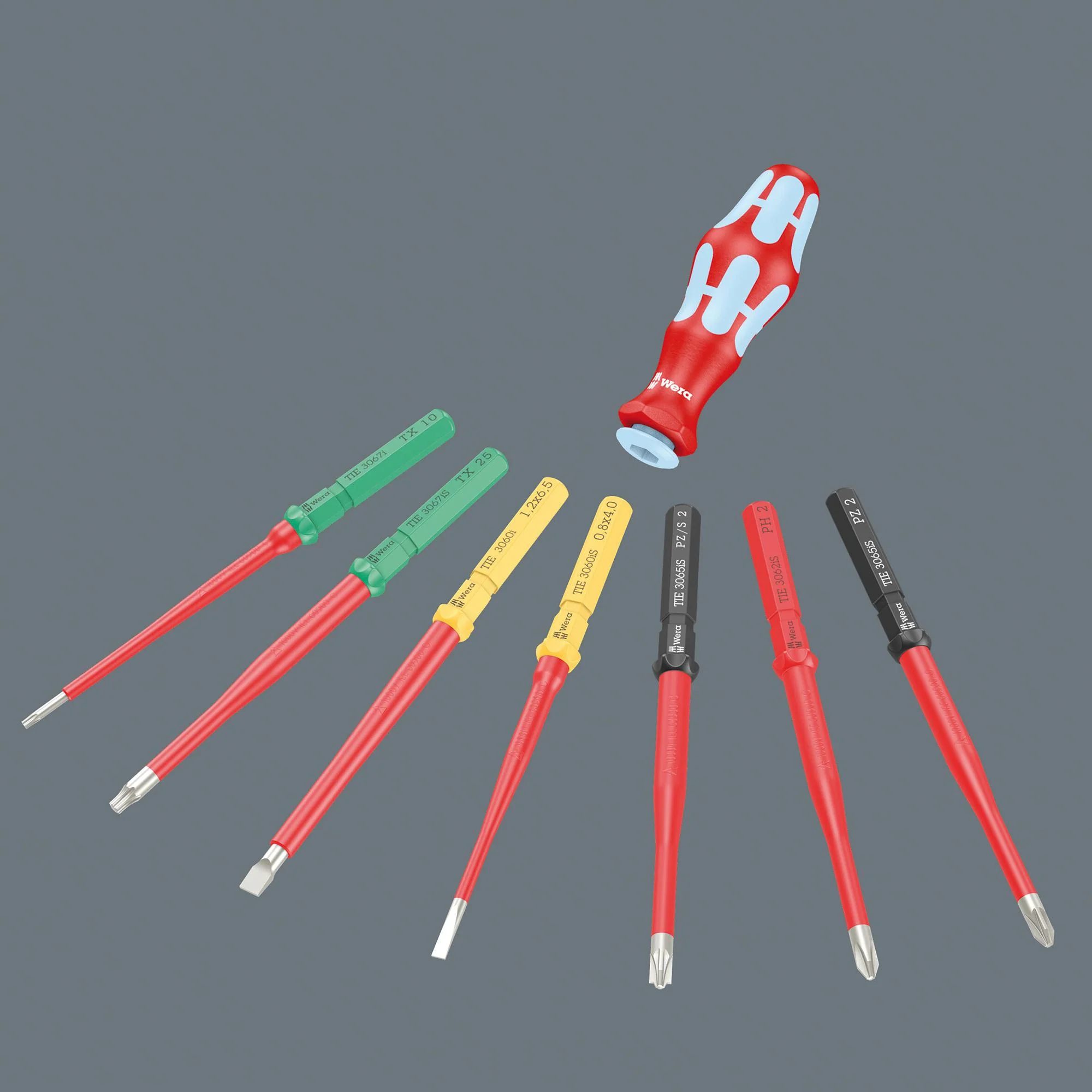 WERA K K VDE 3060 IS 1,0X5,5X157MM TIE SB Interchange Screwdriver, VDE, Slotted, 1 mm x 5.5 mm x 157 mm - Image 3