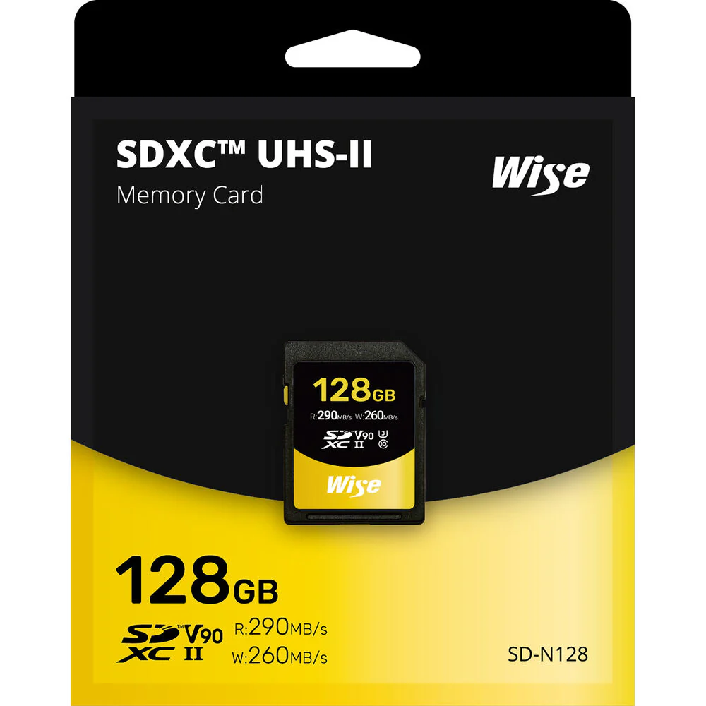 Wise Advanced 128GB SD-N UHS-II SDXC Memory Card - Image 2
