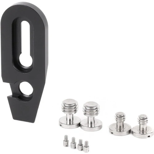 Wooden Camera Offset V-Lock Accessory Wedge (Screw Slot and ARRI Accessory Mount 3/8"-16) - Image 2