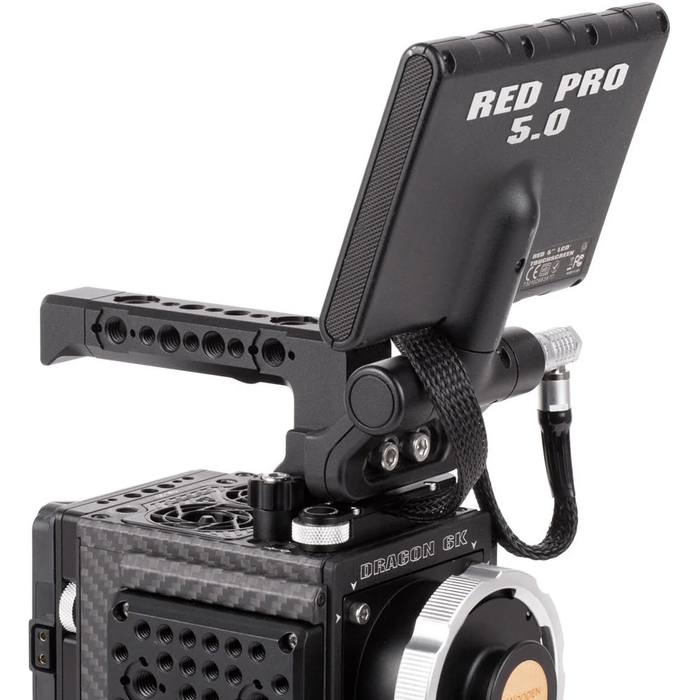 Wooden Camera Trigger Handle for RED WEAPON, SCARLET WEAPON, and RAVEN Cameras - Image 5