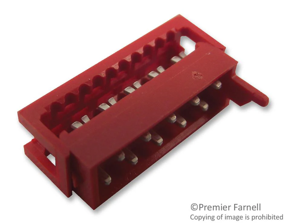 WURTH ELEKTRONIK 690157001072 Wire-To-Board Connector, Free, 2.54 mm, 10 Contacts, Plug, WR-MM Series, IDC / IDT, 2 Rows