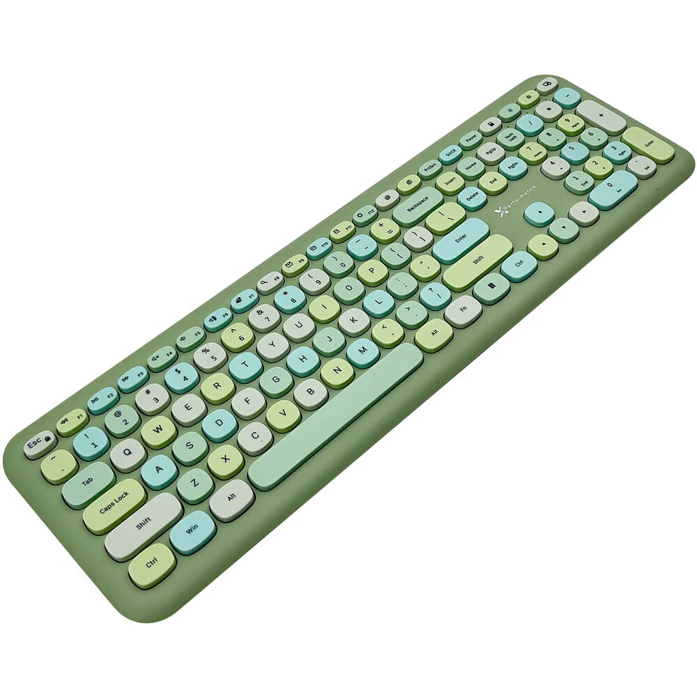 X9 Performance Wireless Keyboard and Mouse (Light Green) - Image 6