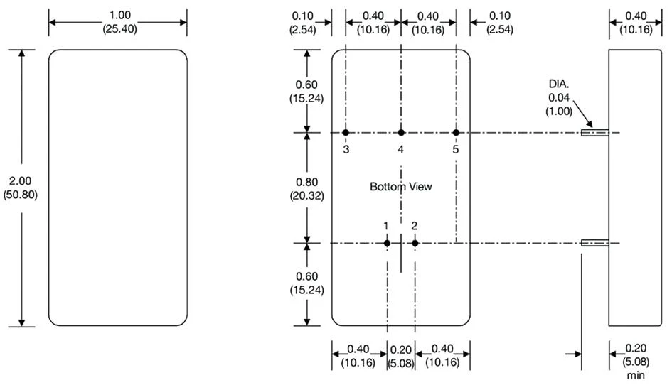 XP POWER JCK3024S05 Isolated Through Hole DC/DC Converter, 2:1 Input, ITE, 2:1, 30 W, 1 Output, 5 V, 6 A - Image 3