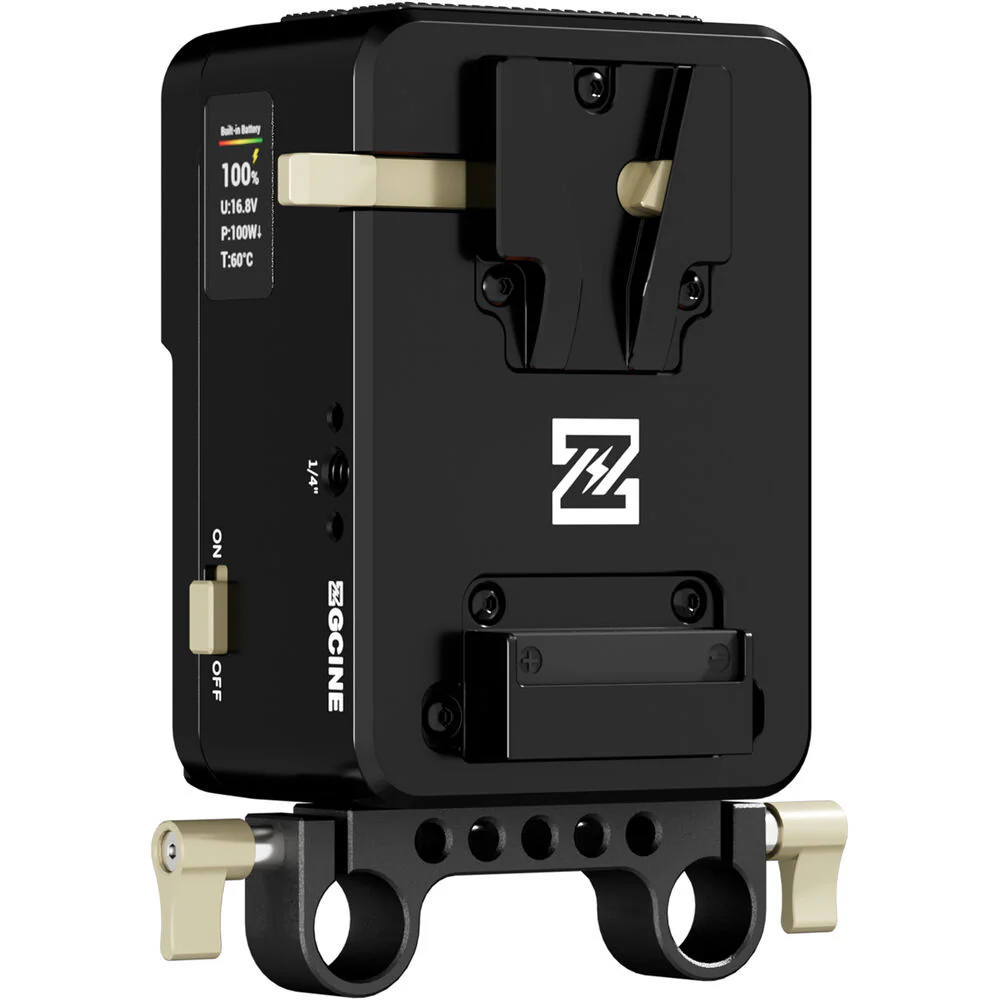 ZGCINE VM-HS1 Hot-Swap V-Mount Battery Plate (Black)