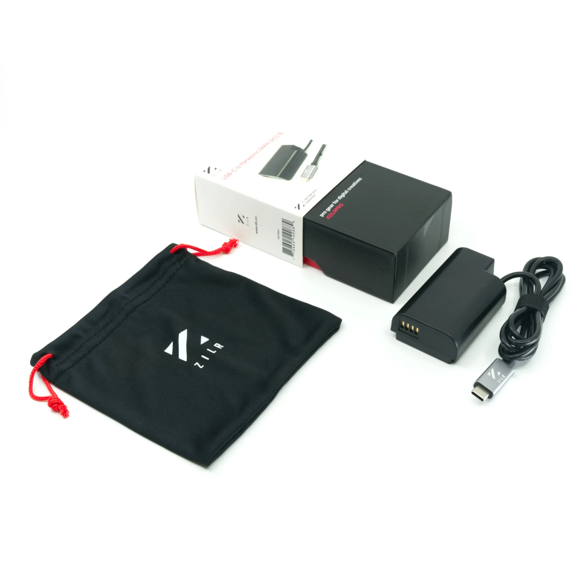 ZILR USB Type-C to Panasonic DMW-DCC16 Dummy Battery Cable - Image 2